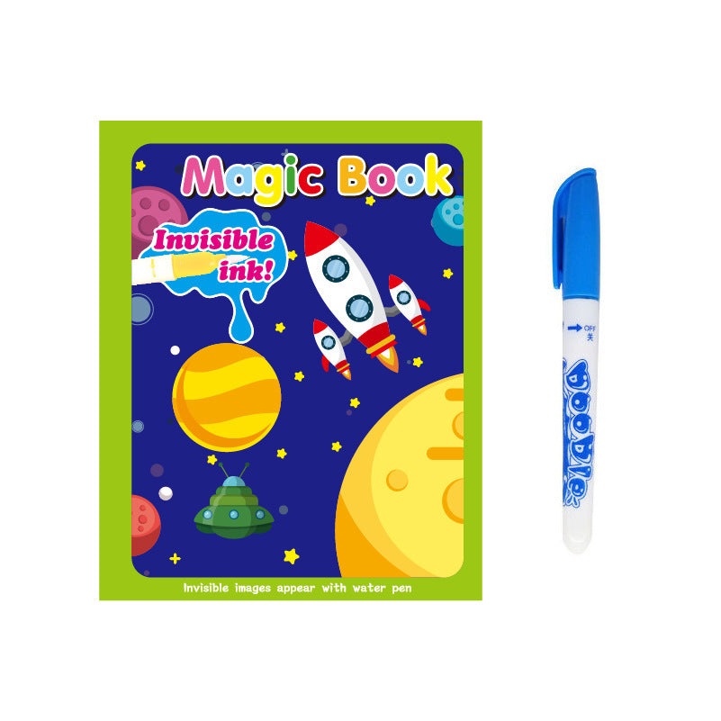Childrens Creative Magic Water Painting Book
