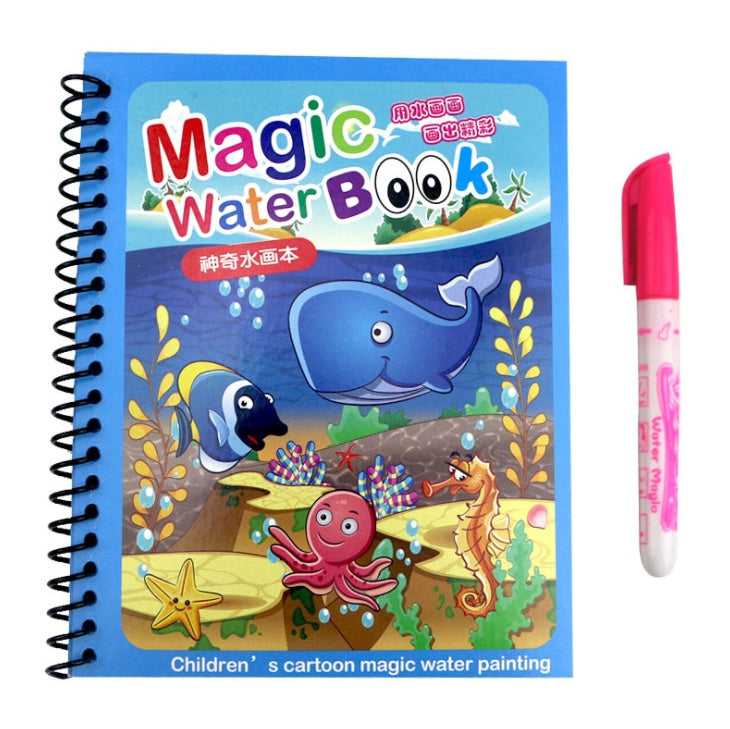 Childrens Creative Magic Water Painting Book