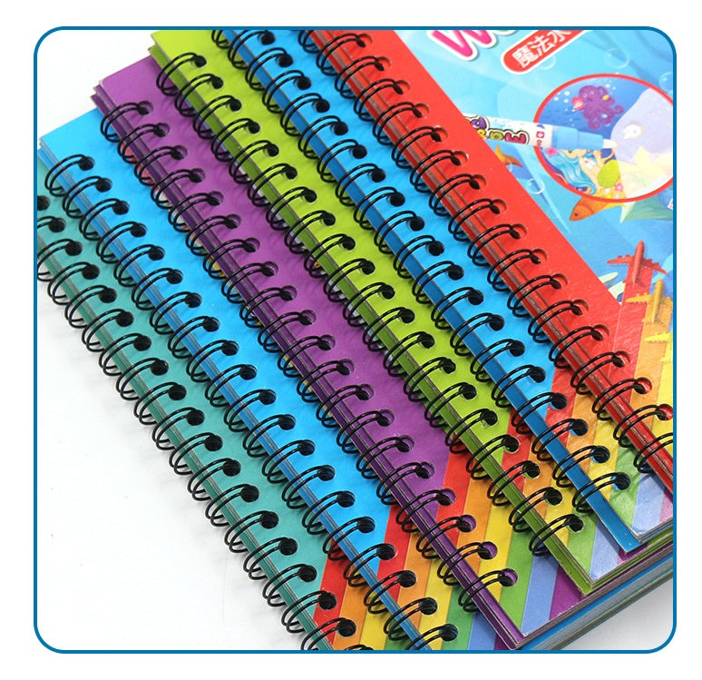 Childrens Creative Magic Water Painting Book
