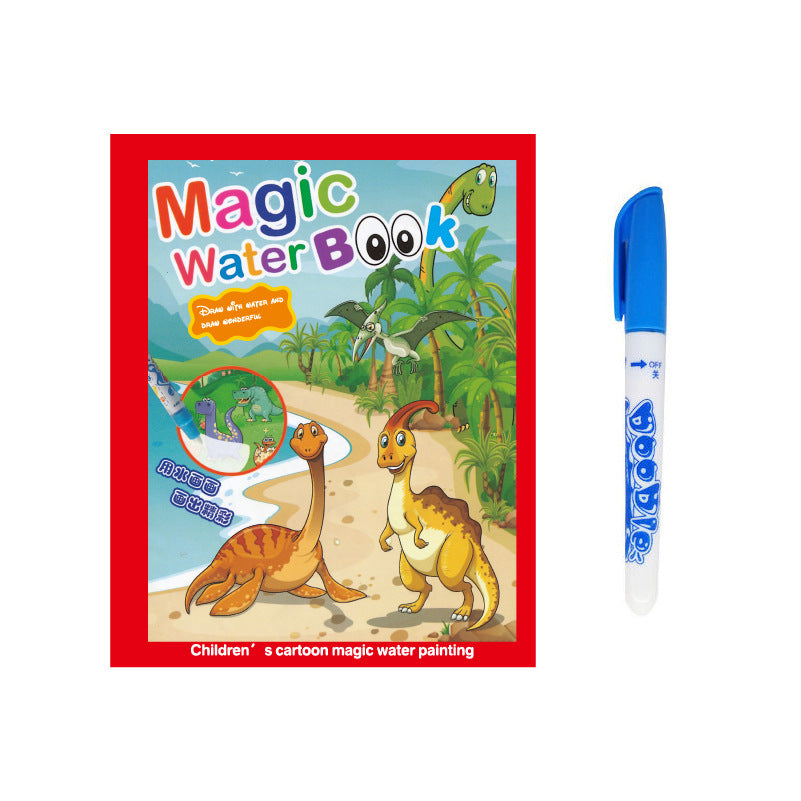 Childrens Creative Magic Water Painting Book
