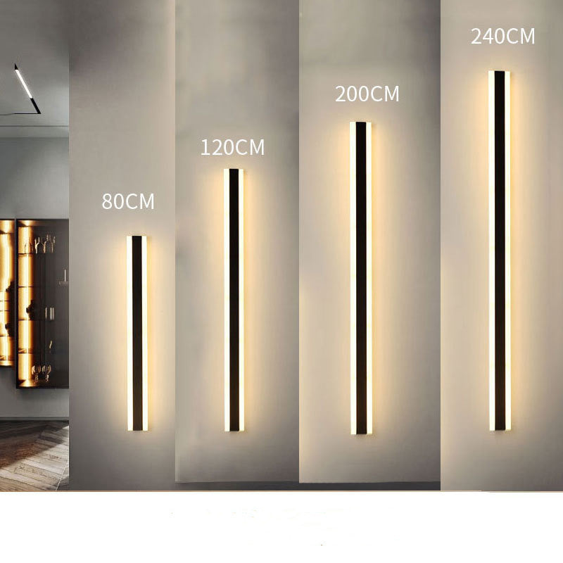 Minimalist LED Long Wall Lamp