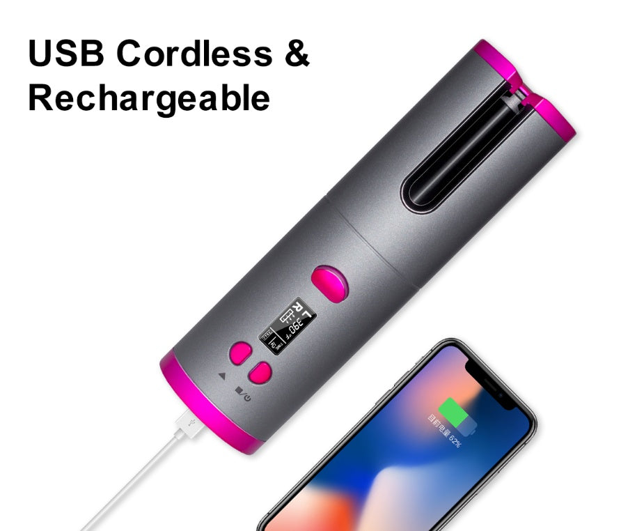 USB Wireless Curling Iron