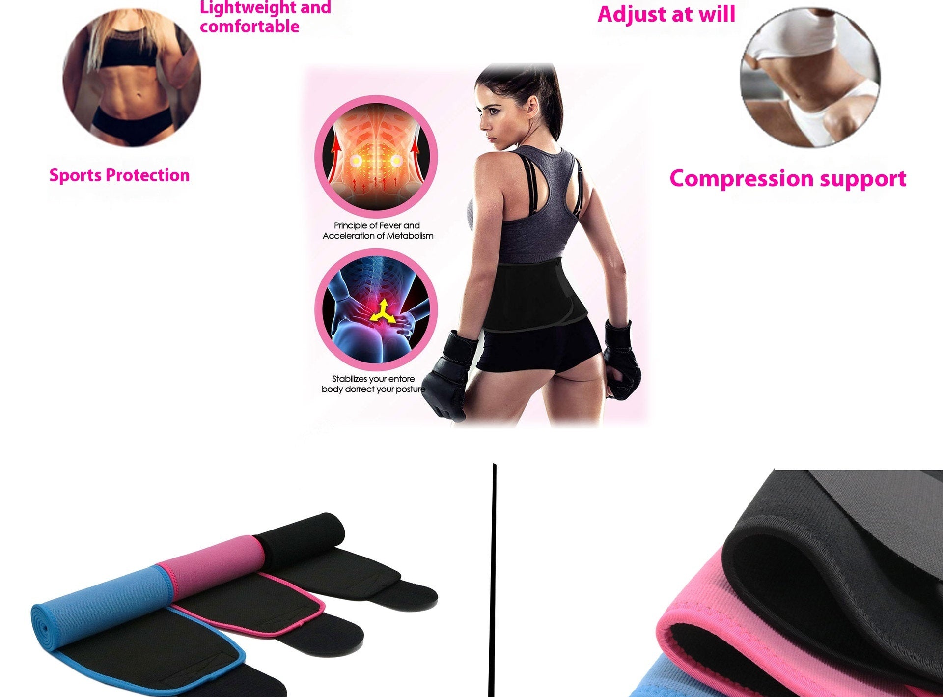Hot Lumbar Support Belt