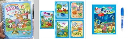 Childrens Creative Magic Water Painting Book