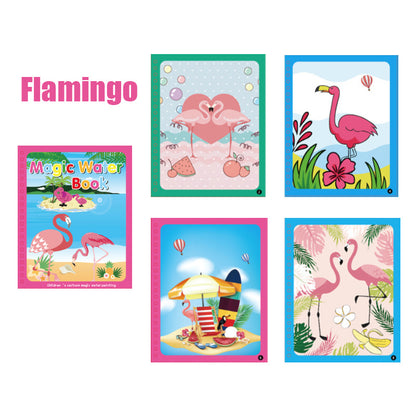 Childrens Creative Magic Water Painting Book