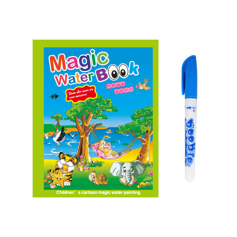 Childrens Creative Magic Water Painting Book