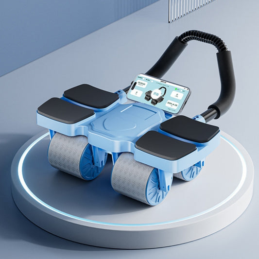 Abdominal Wheel with Automatic Rebound