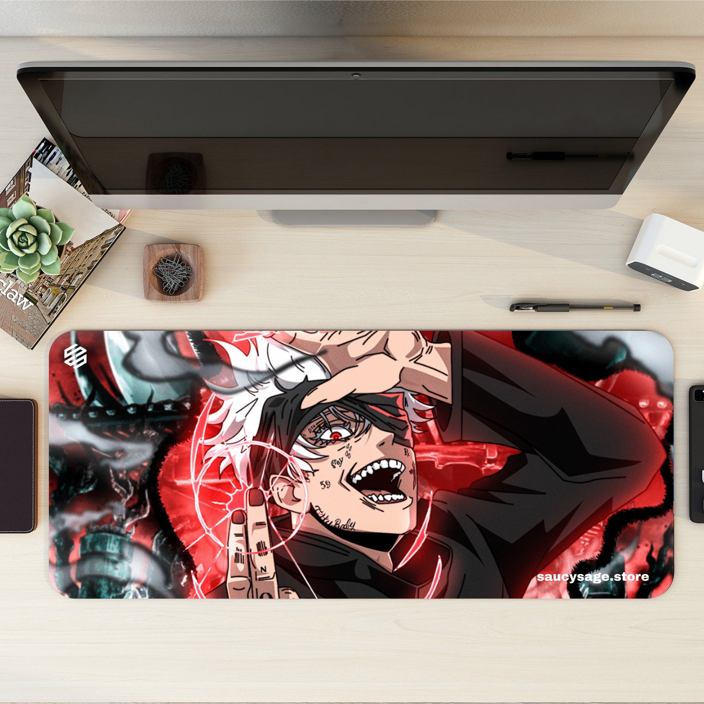 Unbound Chaos – Gojo Limitless Gaming Pad