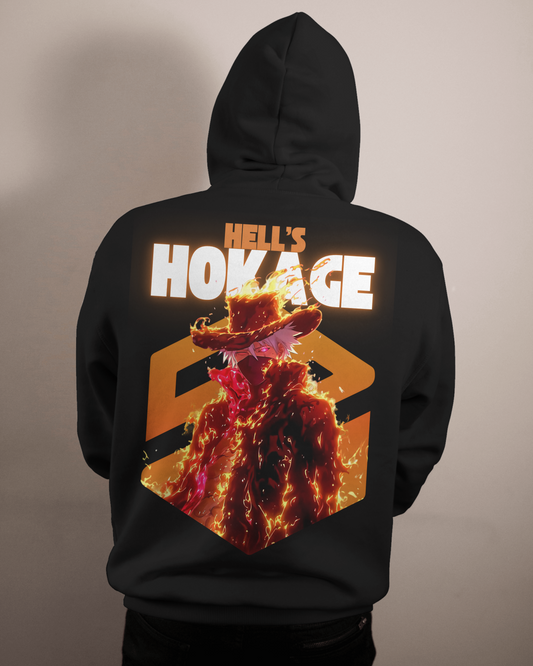 Hell’s Hokage - The Ghost Rider Kakashi Unisex Hoodie