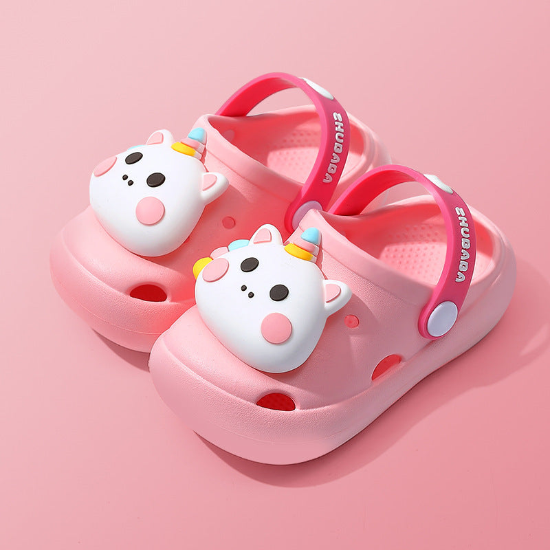 Childrens Summer Cartoon Slippers