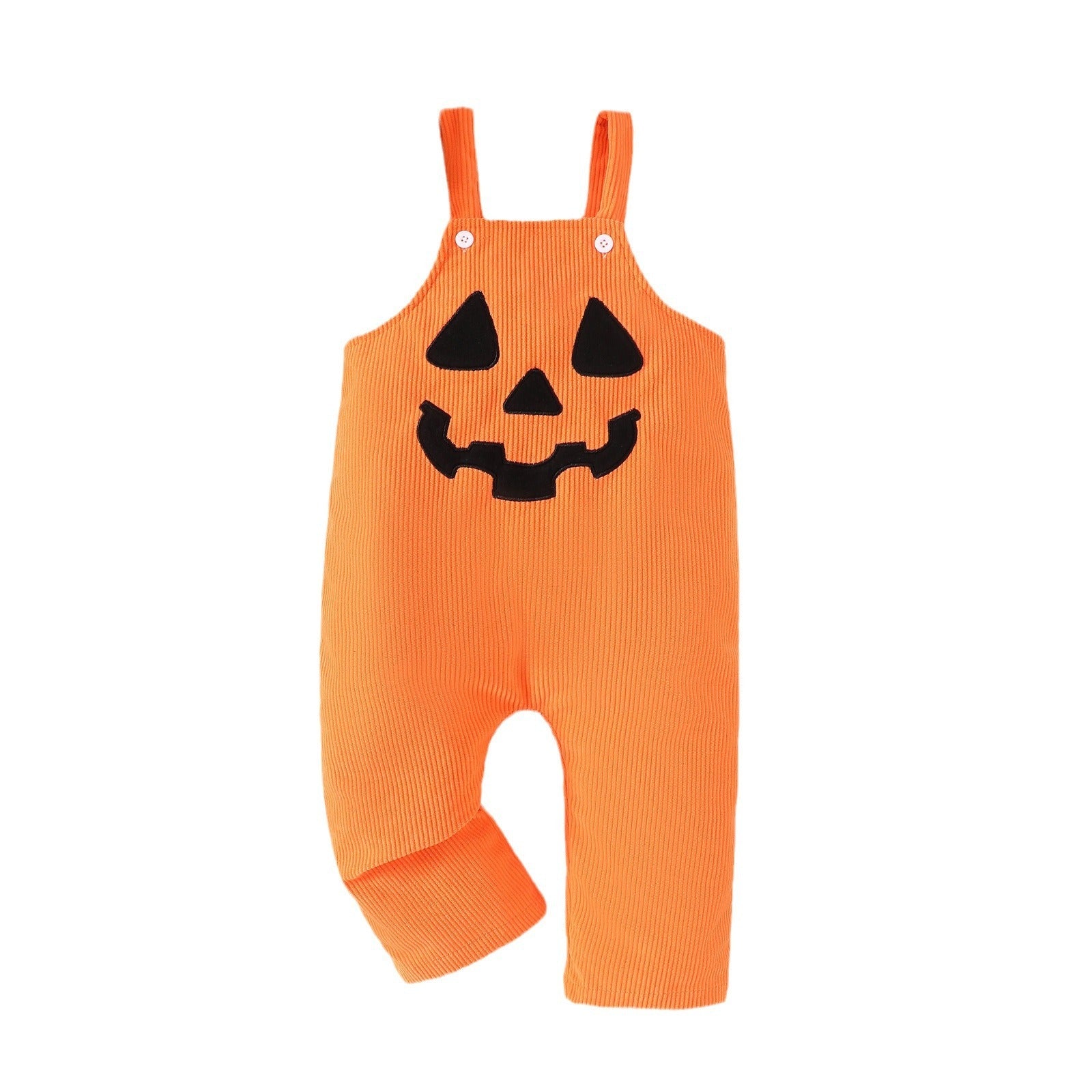 Halloween Baby Pumpkin Grimace Suspender Pants